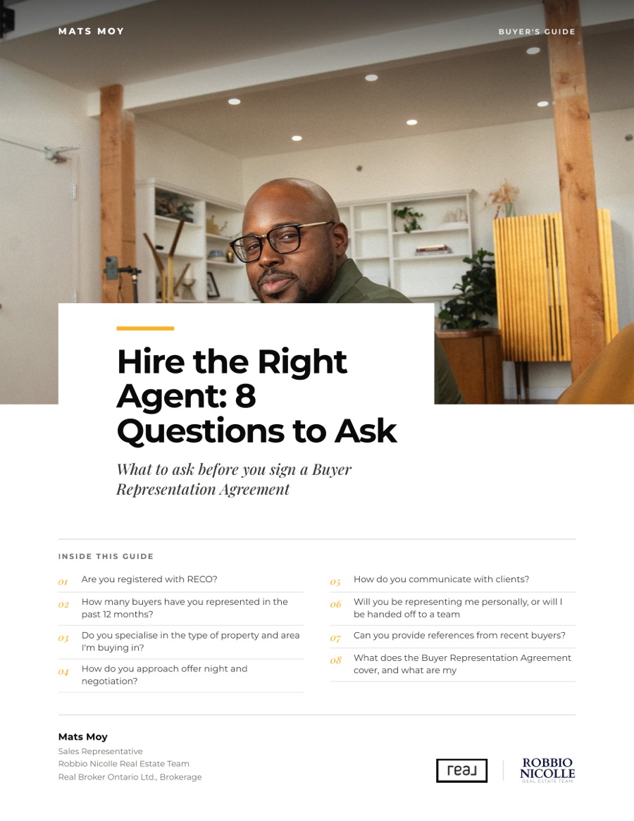 Cover of the Hire the right agent: 8 questions to ask PDF