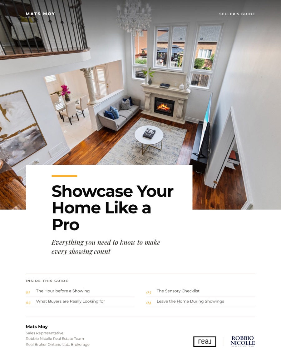 Cover of the Showcase your home like a pro PDF