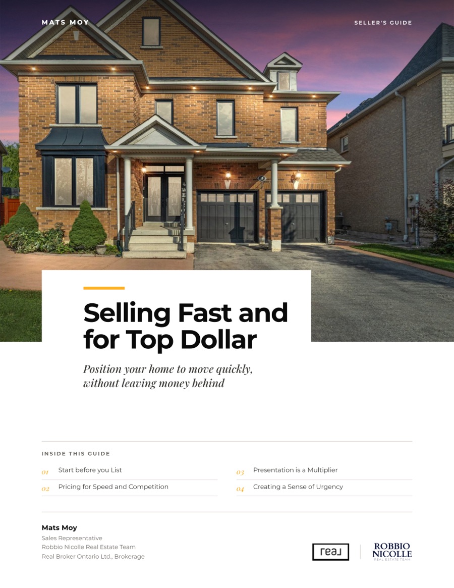 Cover of the Selling fast and for top dollar PDF